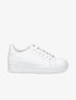 Tennis unis en simili - Blanc - 1