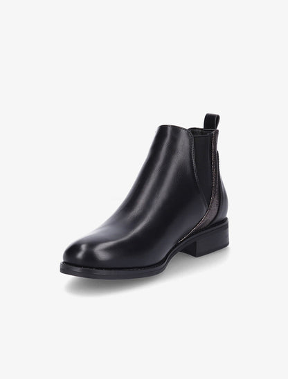 Bottines chelsea à liseré irisé - Noir - 3