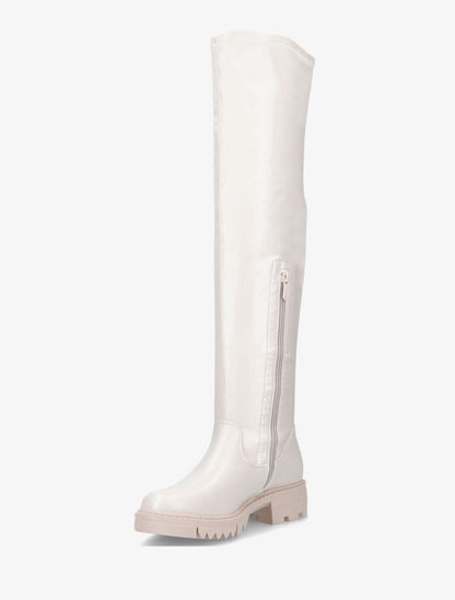 Cuissardes en simili - Beige - 3