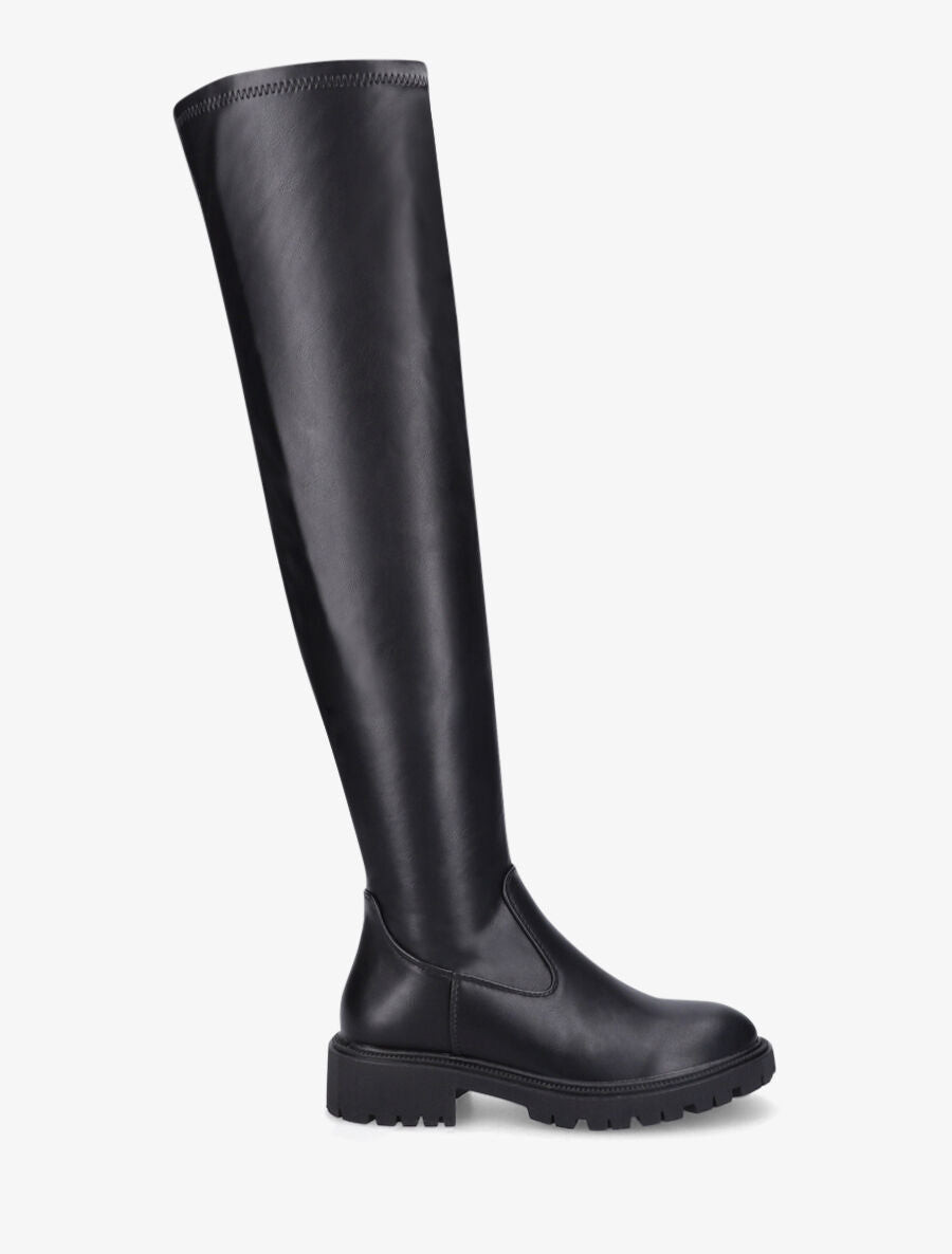 Cuissardes classiques en simili - Noir - 6