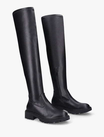 Cuissardes classiques en simili - Noir - 5