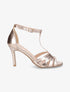 Sandales style salomé à talon aiguille - Rose gold - 5