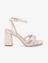 Sandales à talon carré - Beige - 5
