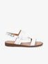 Nu-pieds effet croco et irisés - Blanc - 5
