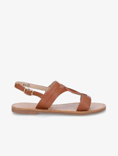 Nu-pieds fantaisies en simili - Camel - 5