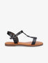 Nu-pieds torsadés - Noir - 5
