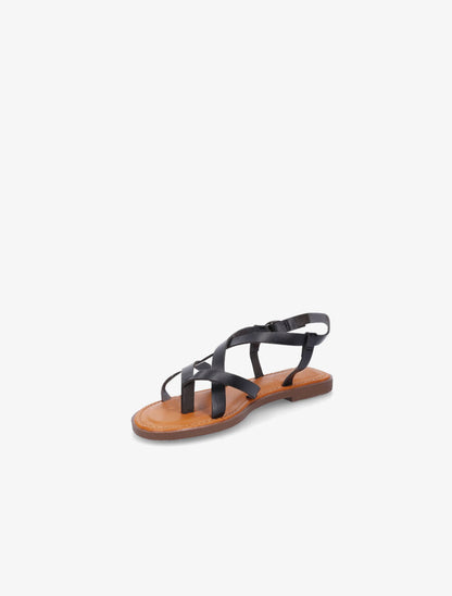 Nu-pieds en simili - Noir - 3