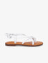 Nu-pieds en simili - Blanc - 1