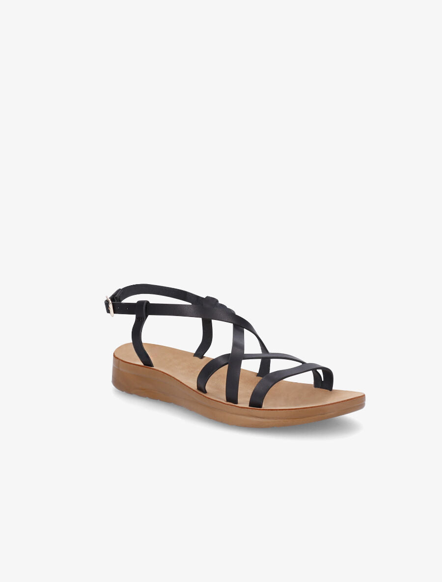 Nu-pieds basiques - Noir - 2
