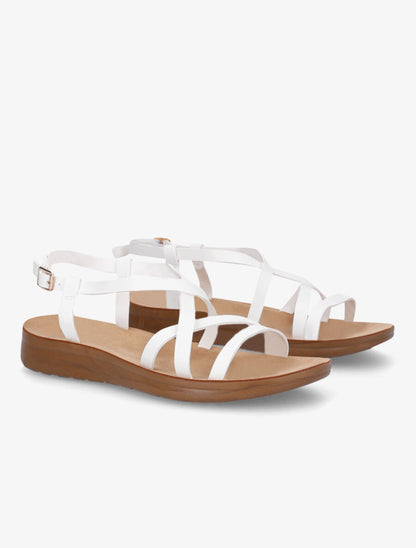 Nu-pieds basiques - Blanc - 4