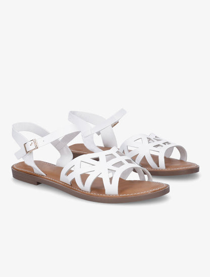 Nu-pieds fantaisies - Blanc - 4