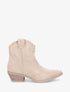 Santiags en suédine - Beige - 1