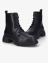 Bottines chunky à lacets - Noir - 1