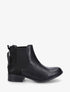 Bottines à contrefort style corset - Noir - 5