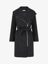 Duffle-coat uni à capuche - Gris anthracite - 1