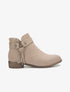 Boots lanière à breloque - beige - 5