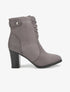Bottines haute à lacets - gris - 5