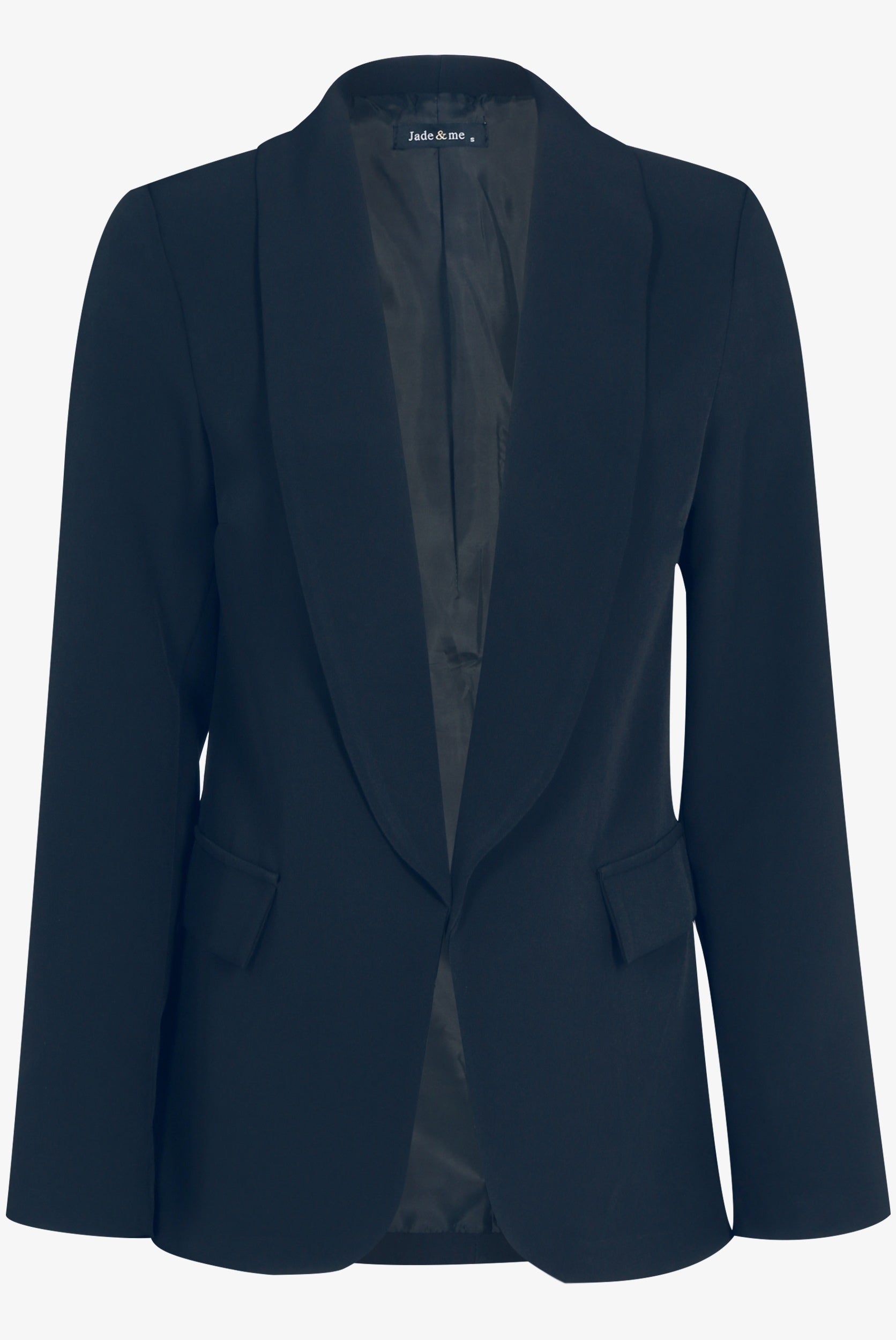 Blazer oversize - Bleu nuit - 1