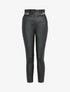 Pantalon 7/8 à détail love - Noir - 1