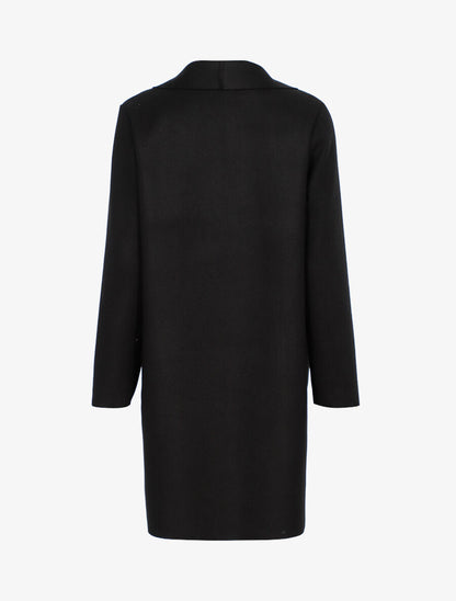 Gilet ouvert en feutre - Noir - 2