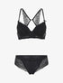 Ensemble push up dos nageur en dentelle - Noir - 4