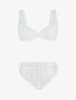 Ensemble push up en dentelle - Blanc - 1