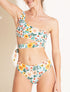 Bikini imprimé fleuri - Blanc - 1