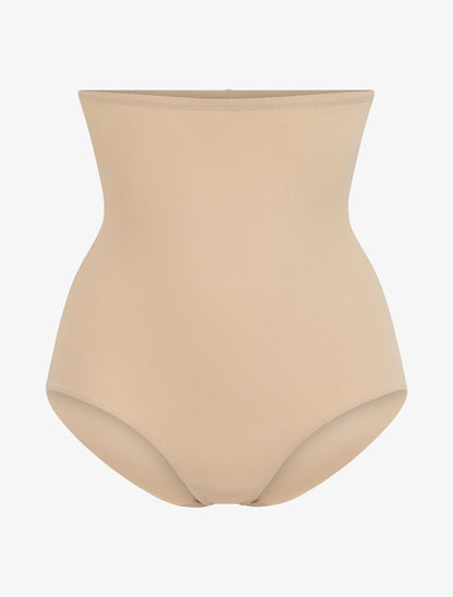 Culotte gainante taille haute - Beige - 4