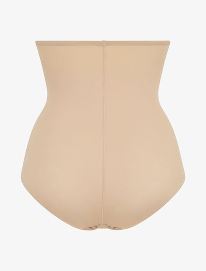 Culotte gainante taille haute - Beige - 2