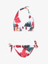 Bikini imprimé tropical - Blanc - 1