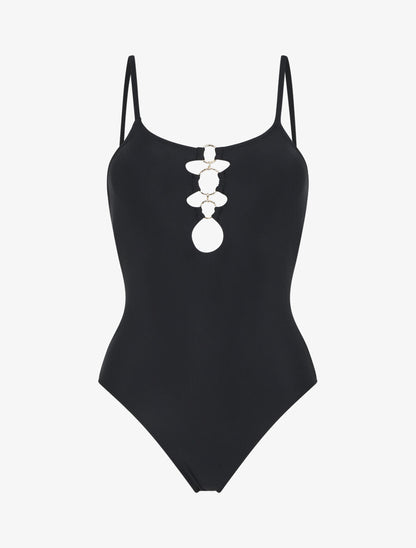 Maillot de bain une pièce ornés d&