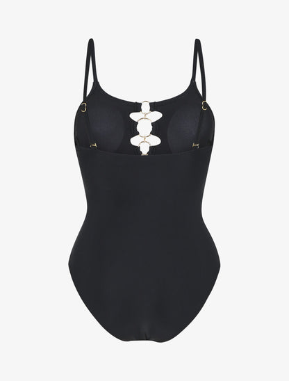 Maillot de bain une pièce ornés d&