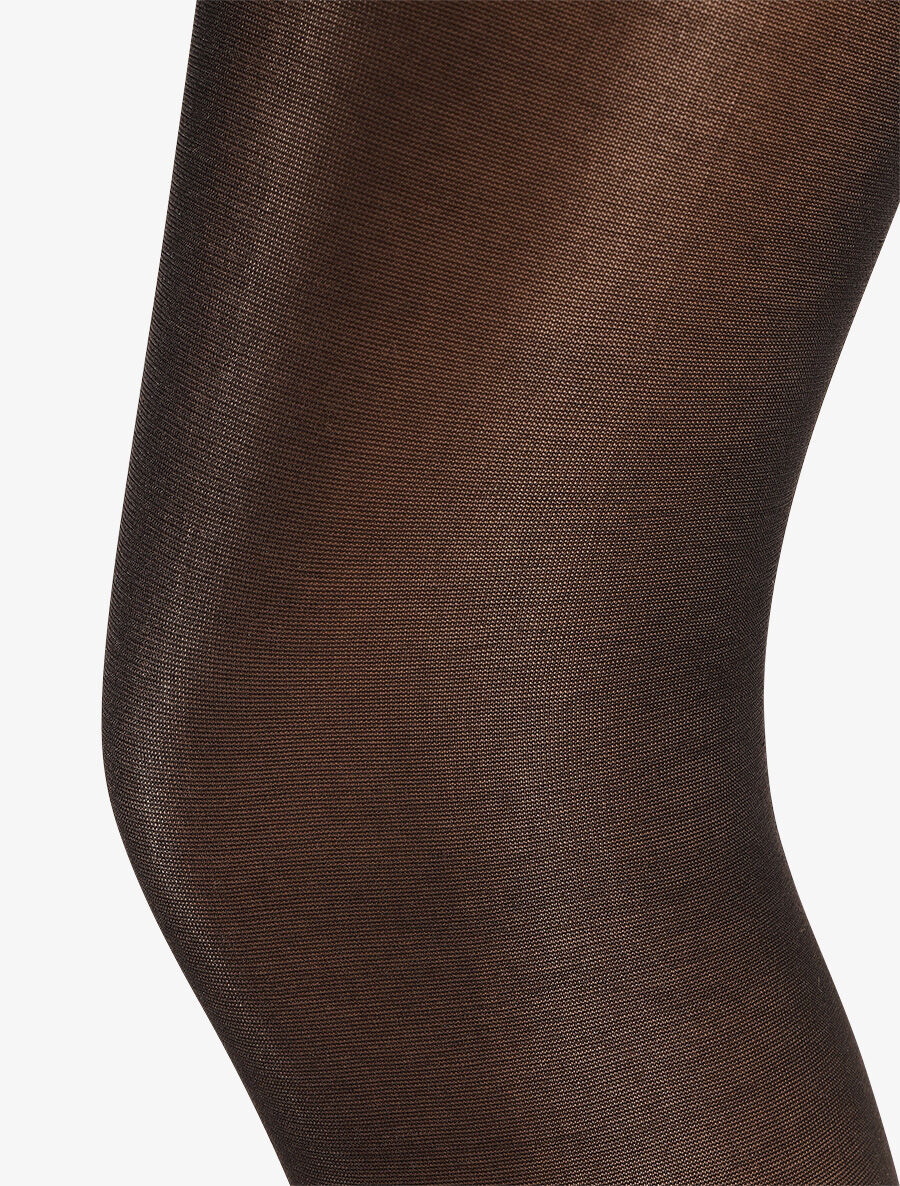 Collants transparent 30D - Noir - 2