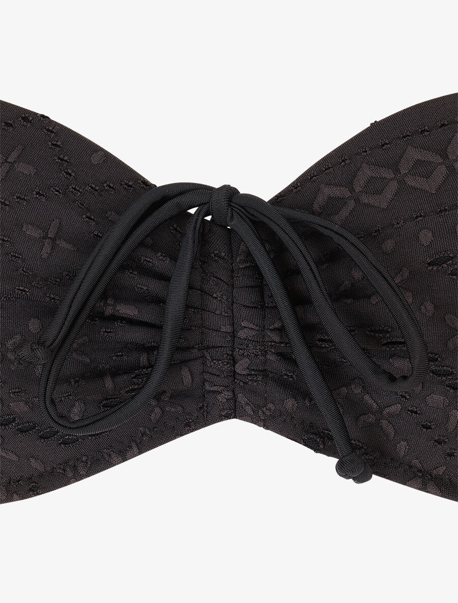 Ensemble de maillot de bain uni - Noir - 3