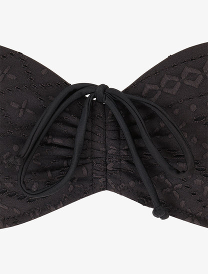 Ensemble de maillot de bain uni - Noir - 3