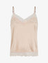 Ensemble caraco et short de pyjama à dentelle - Beige rosé - 6